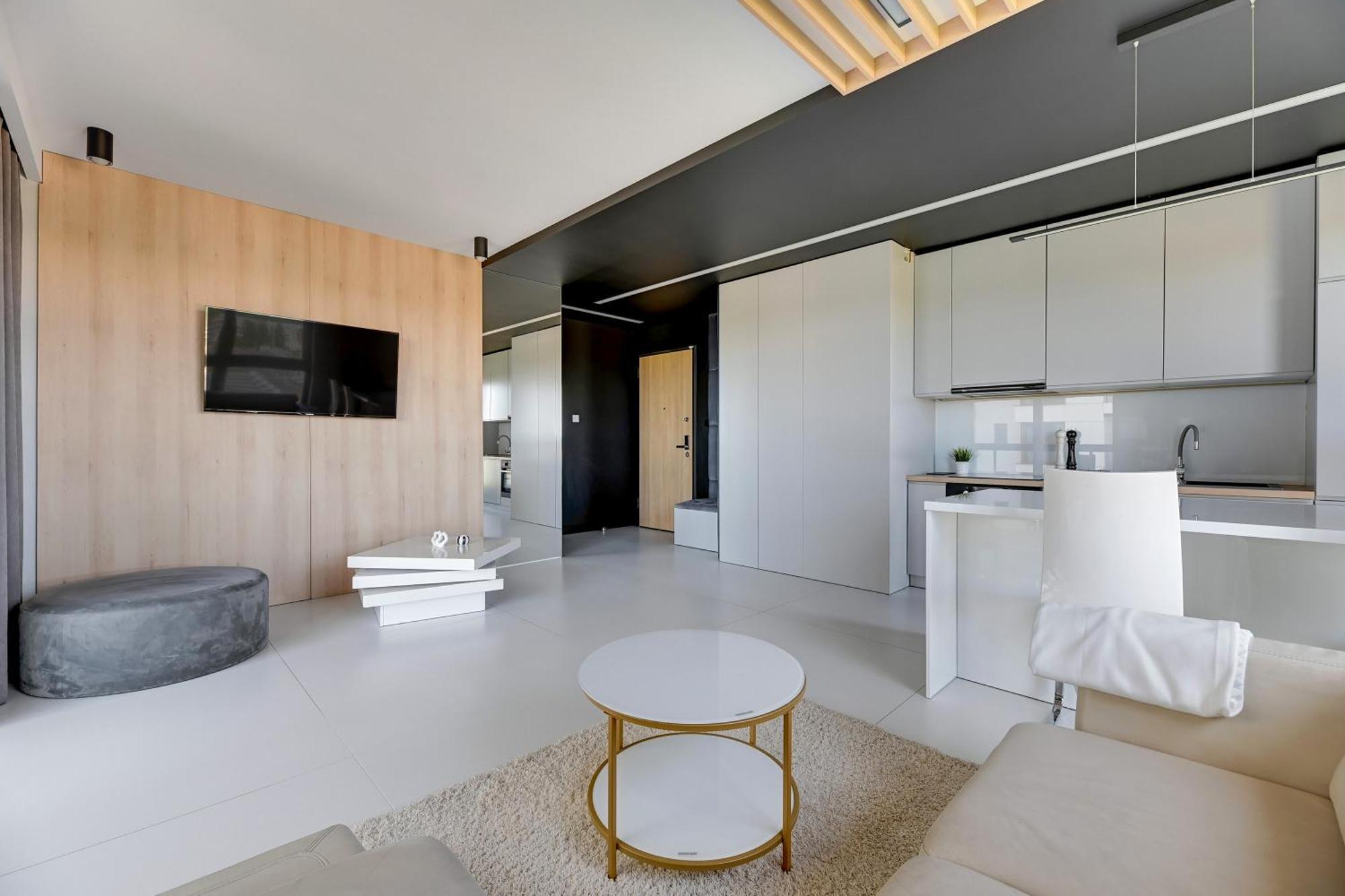 Zajezdnia Wrzeszcz Seaside & Parking By Downtown Apartments グダニスク 部屋 写真